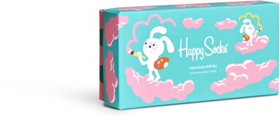 Happy Socks - 3-Pack Kids Over The Rainbow Socks Gift Set - Kinderen - Autres