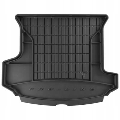 Frogum Dryzone - Kofferbakmat Skoda Kodiaq (2016+) - 7-Persoons (Met Zijvakken) - Met Organizer - 5cm Hoge Rand