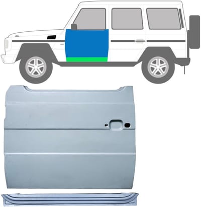 Reparatiepaneel voor deur voor Mercedes G-Class W460 W461 W463 1979- / Links