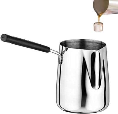 Roestvrijstalen Melkopschuimer voor Latte Art, Cappuccino en Espresso - 600ml Schenkkan met Handvat
