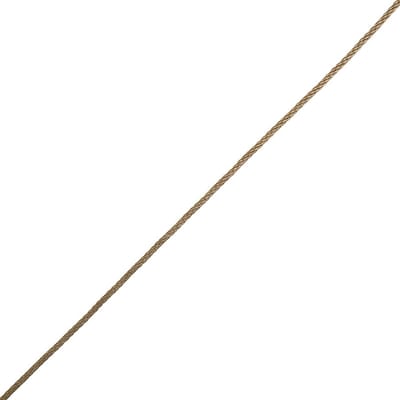 Messingkabel 7x7 strengen – 1,5 mm – gevlochten staalkabel – messingkleurig – per meter - Staalkabel