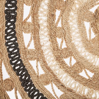 GOYNE - Vloerkleed - Beige - 140 cm - Jute
