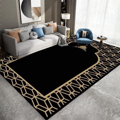 Moslim Dagelijks Gebedskleed Woonkamer Slaapkamer Tapijt Multi-scene Beschikbaar Heilige Islamitische Geschenken Mooie Ramadan Gebedsmat decor 50X80CM