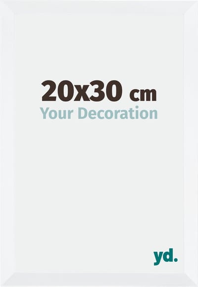 Your Decoration - Fotolijst 20x30 cm - MDF - Wit Mat - Catania