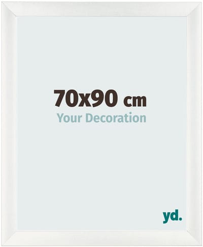 Your Decoration - Fotolijst 70x90 cm - MDF - Wit Geveegd - Pisa