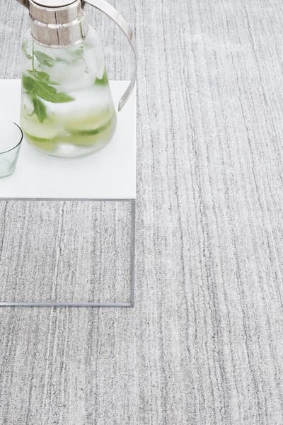 LIGNE PURE Ripple – Vloerkleed – Tapijt – handgeweven – wol – eco – modern – Wit Grijs - 200x300