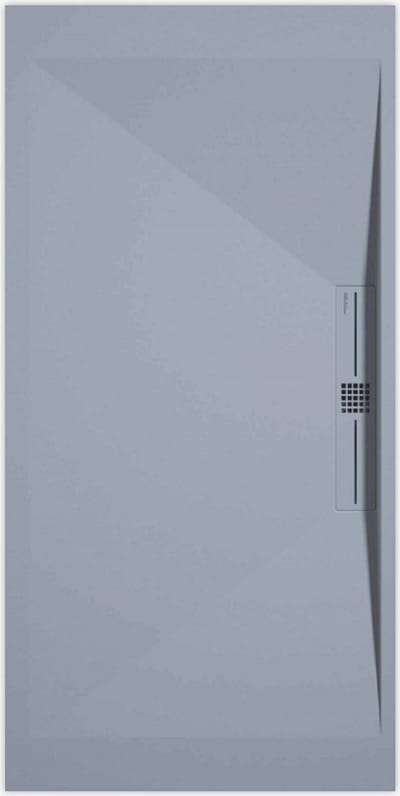 Sanifun douchebak Stone Side Gray Smooth 1000 x 900 P