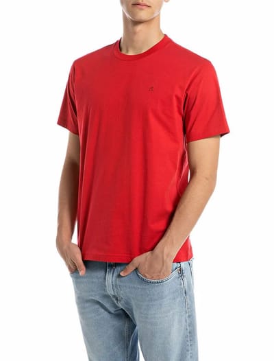 Replay M3015 .000.2660 T-shirt Met Korte Mouwen Rood S Man
