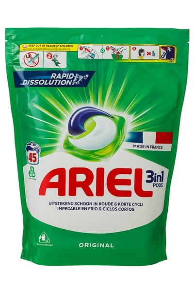 Ariel 3in1 Pods Original 45 stuks (922,5 g)