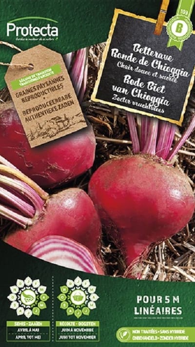 Protecta Groente zaden: Rode Biet van Chioggia