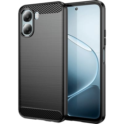 Mocaa OPPO A6x Schokbestendig Hoesje Zwart