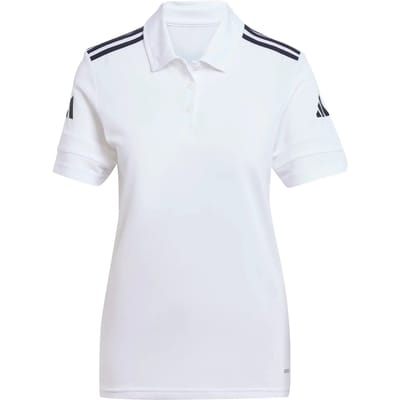 Polo Shirt Korte Mouw adidas Polo Squadra 25 blanc