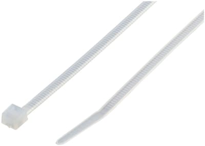 Wurth - Kabelbinder KBL2 PA kunstst vergrend goedk naturel - Kabelbinder KBL 2 gemaakt van polyamide met kunststof tong, naturel x 100 st Lengte 100 mm