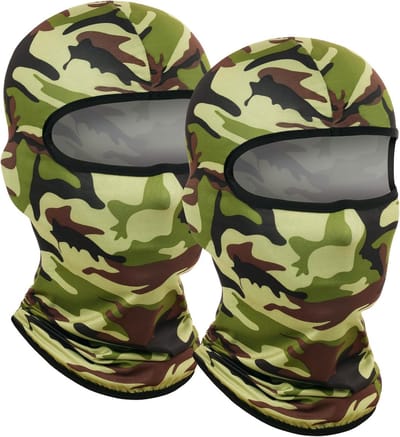 Balaclava voor Zomer - UV-bescherming, Ademend en Sneldrogend voor Fietsen, Hardlopen en Motorrijden - Unisex, Elastisch en One Size