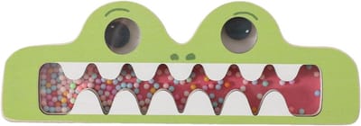 Regenmaker Speelgoed - Geluidenbuis Rammelaar - Sensorisch Spel - Dierendesigns - 19x6.5x1.7cm