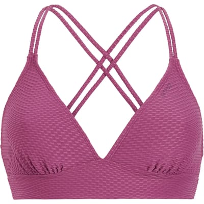 Protest MIXRelaxo - Triangel bikini top Dames - Koordsluiting - Uitneembare vulling - Normale pasvorm - Roze