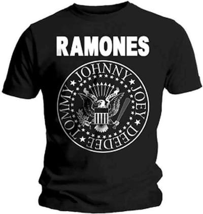 Ramones - Presidential Seal Heren T-shirt - 3XL - Zwart