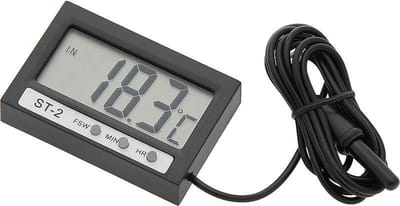 Thermometer Outdoor Digitaal - Zwart ST-2