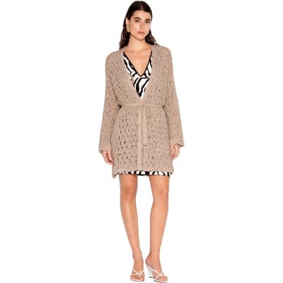 Cardigan vrouw Akep geperforeerd