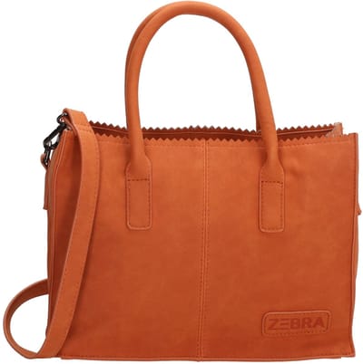 Zebra Trends Handtas Lisa XS - Schoudertas met Ritssluiting - Afneembare schouderband - Brique