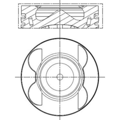 Zuiger MAHLE 001 PI 00181 000