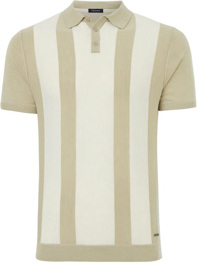 Tresanti Knitted Polo Gentile Detailed Beige ( TRKWKA139 - 101)