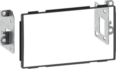 2-DIN frame ECO Nissan Qashqai 2007-2014 zwart