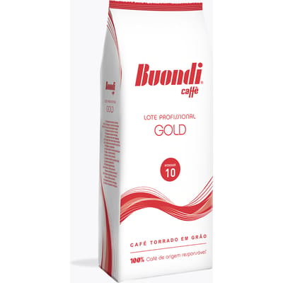 BUONDI Caffè Gold koffie hele boon, donker gebrand, koffieboon voor volautomatische koffiemachines 1kg
