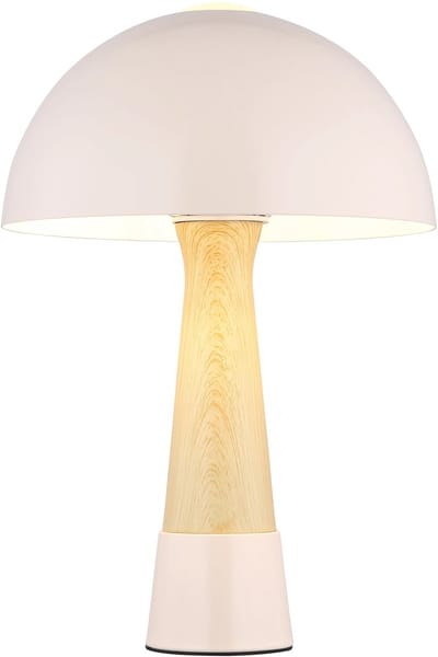 Globo - tafellamp - PAULIN - amberkleurig - metaal - Ø 25cm - E27 - 51570121