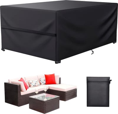 Beschermhoes voor tuinmeubelen - Weerbestendig - 1 stuk - 600D Oxford-stof - 230 x 165 x 80 cm