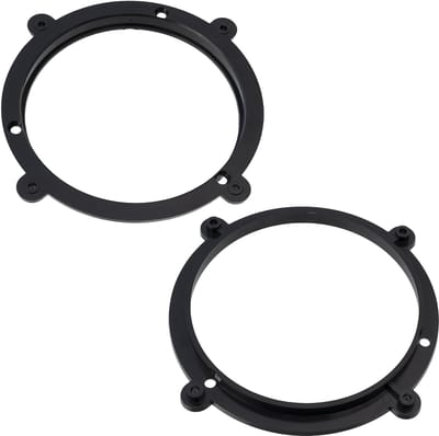 Allecto - Set van 2 Adapters voor Autoluidsprekers - Compatibel met Audi A3 1996-2003 - Ø130 mm - Montagezijde Voordeur - Hoogwaardige Geluidskwali...