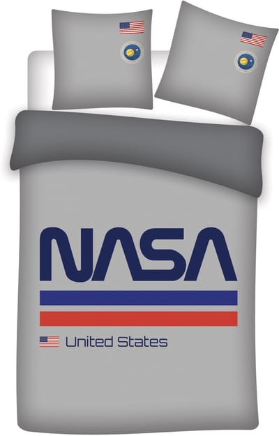 NASA Dekbedovertrek United States - Eenpersoons -140 x 200 - Polyester