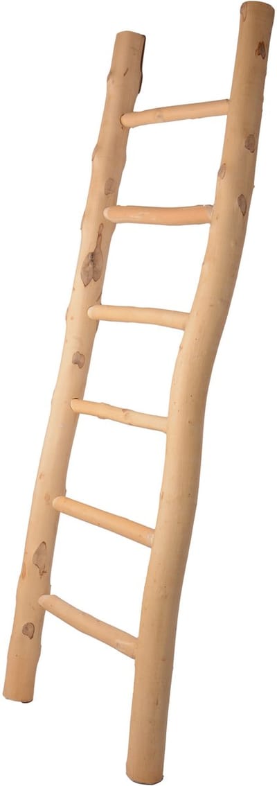 UNUS® Ladder decoratie hout hangend 140 cm naturel