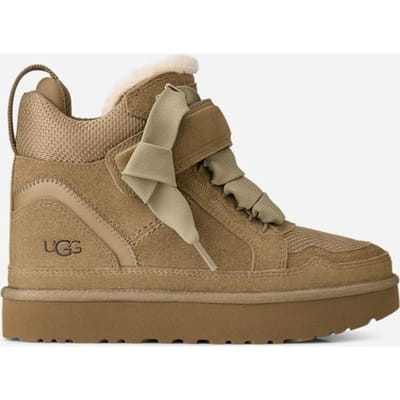 UGG® Lowmel Wedge Trainer in Gray, Size 4, Polyester/Wool