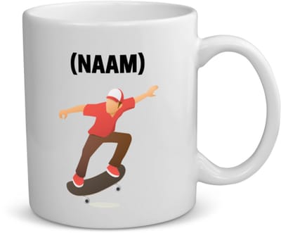 Akyol - skateboarden met eigen naam koffiemok - theemok - Sport - skateboarder - skaten - 350 ML inhoud