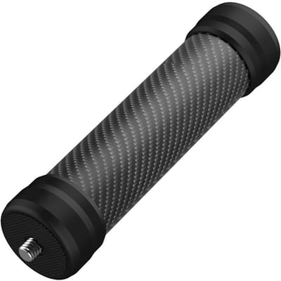 Tige d'extension universelle en fibre de carbone 23,6 cm avec vis universelle 1/4 pour stabilisateur de cardan d'appareil photo, support de pince de téléphone Long gray