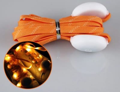 *** Veters met LED verlichting - Lichtgevende veters - 70CM - Coole Hippe veters - op batterijen- Sprankelend trendy - van Heble® ***
