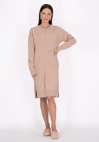 usha Jurk Dames beige