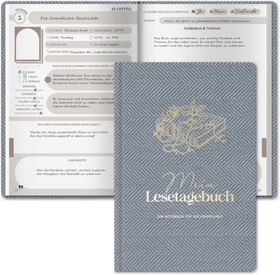Dagboek voor volwassenen - blauw - luxe uitvoering - perfect voor persoonlijke reflectie - ShopVlot