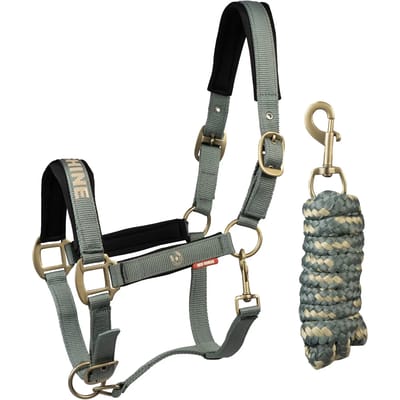 Halster en touwset voor paarden Red Horse Kyo