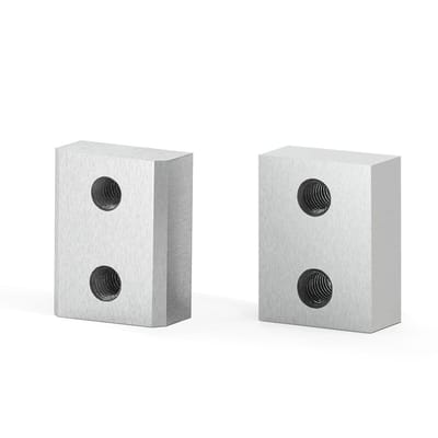 Lames de Coupeur de Fer à Béton, 6 Pièces Lames de Mâchoire de Remplacement pour Coupeur de Fer à Béton Électrique 7/8 Pouce 22mm #7, Double Face, Acier à Haute Dureté CR12MOV, Rapide Efficace