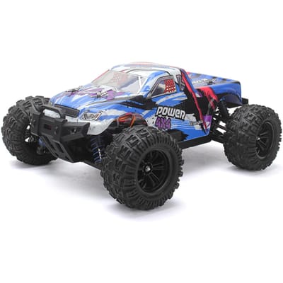 KYAMRC KY-2819A 1:18 RC Auto All Terrain 4WD Off-Road Afstandsbediening Crawler Truck 2,4 GHz 35 km/u blauw