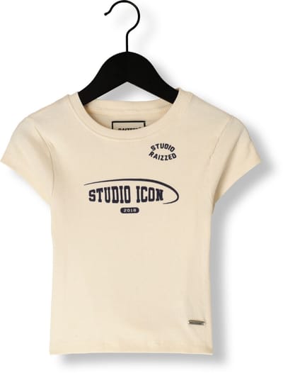 RAIZZED Hela Tops & T-shirts Meisjes - Shirt - Creme - Maat 164
