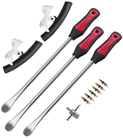 Bandenlichters en wielaccessoires set - 3 bandenlichters, 2 velgbeschermers, ventielgereedschap en ventieldoppen