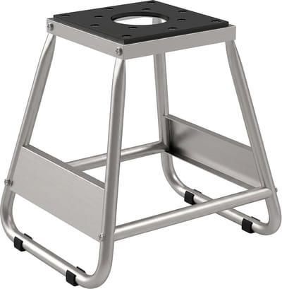 HOMCOM Motorstandaard Staal, Rubber 36L x 40B x 40,5H cm Grijs