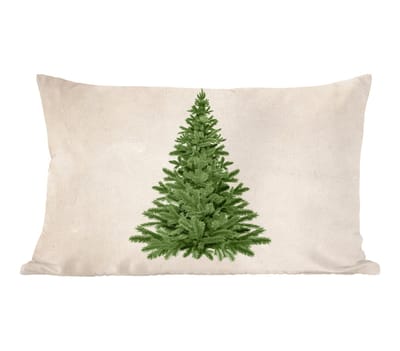 Sierkussens - Kussentjes Woonkamer - 60x40 cm - Kerstboom - Groen - Kerstmis - Feestdagen