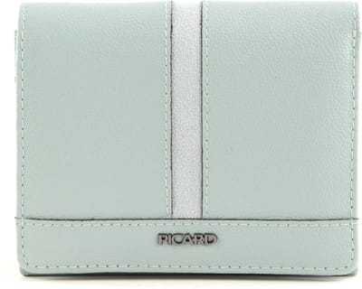 PICARD Leren Portemonnee Marie 1 Flap Wallet Aqua Blauw
