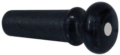 Boston 2091-WD Endpins Folk Model - 12-Pack Zwart met Witte Dots