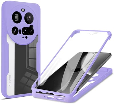 Hoesje geschikt voor Xiaomi 15 Ultra - Techsuit ColorVerse 360 Case met Screenprotector - Paars