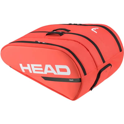 HEAD Tour Racquet Bag XL Fluo Oranje - Ruime Tennistas voor 12 Rackets